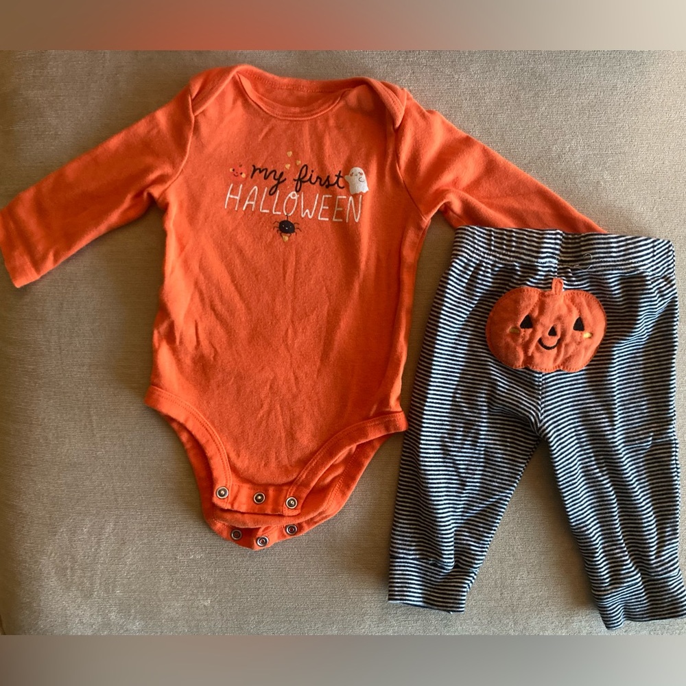 Carters My First Halloween 6 month set